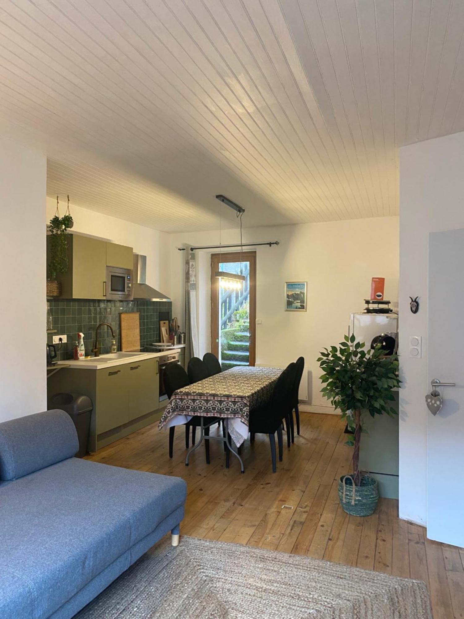 Maison Pyrenees Saint-Aventin Bagian luar foto